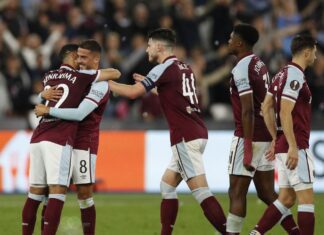 Liga Europa: West Ham supera o Rapid Vienna por 2 a 0