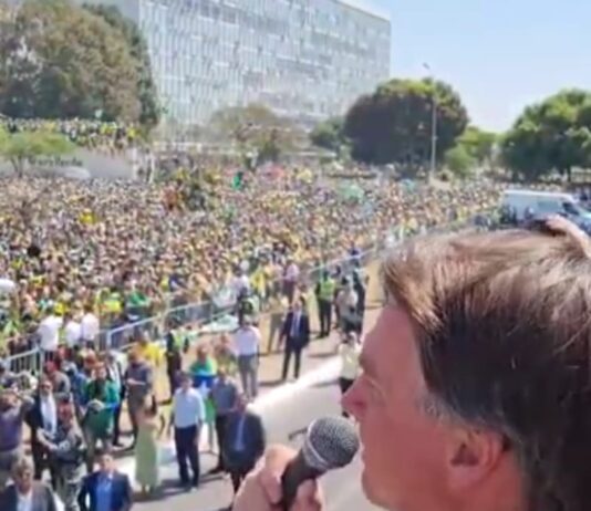 Jair Bolsonaro fez o discurso mais impactante desde a sua posse