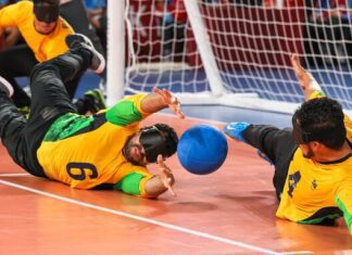 Goalball: seleção masculina bate Lituânia e fará final com China