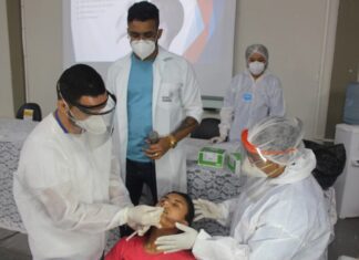 Uefs realiza capacitação de estudantes para coleta de material para exame PCR