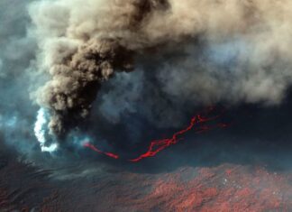 La Palma registra 31 tremores nas últimas horas, um de magnitude 5