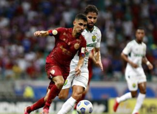 Bahia e Cuiabá empatam sem gols na Fonte Nova