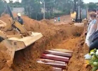 Corpos enterrados em covas coletivas em Manaus serão exumados