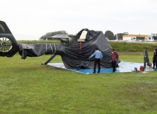 Helicóptero do Ibama é alvo de ataque incendiário