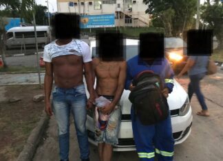 Castelo Branco: 47ª CIPM cerca trio que estava fazendo arrastão com carro roubado