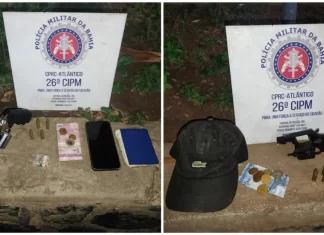 Ações da PM na região de Brotas apreendem duas armas de fogo