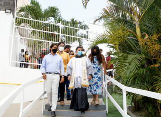 Prefeitura de Candeias reinaugura Gruta dos Milagres em dia de festa de Nossa Senhora das Candeias