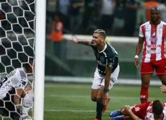 Palmeiras toma susto, mas goleia Independiente Petrolero