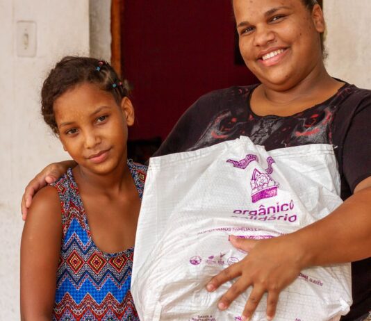 Projeto distribui em dois anos 500 toneladas de alimentos orgânicos