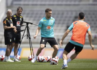 Com mais dois atletas, Seleção Brasileira avança em preparação para amistoso