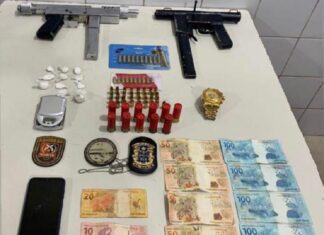 Operação em Juazeiro desmonta fábrica ilegal de armas e apreende duas submetralhadoras