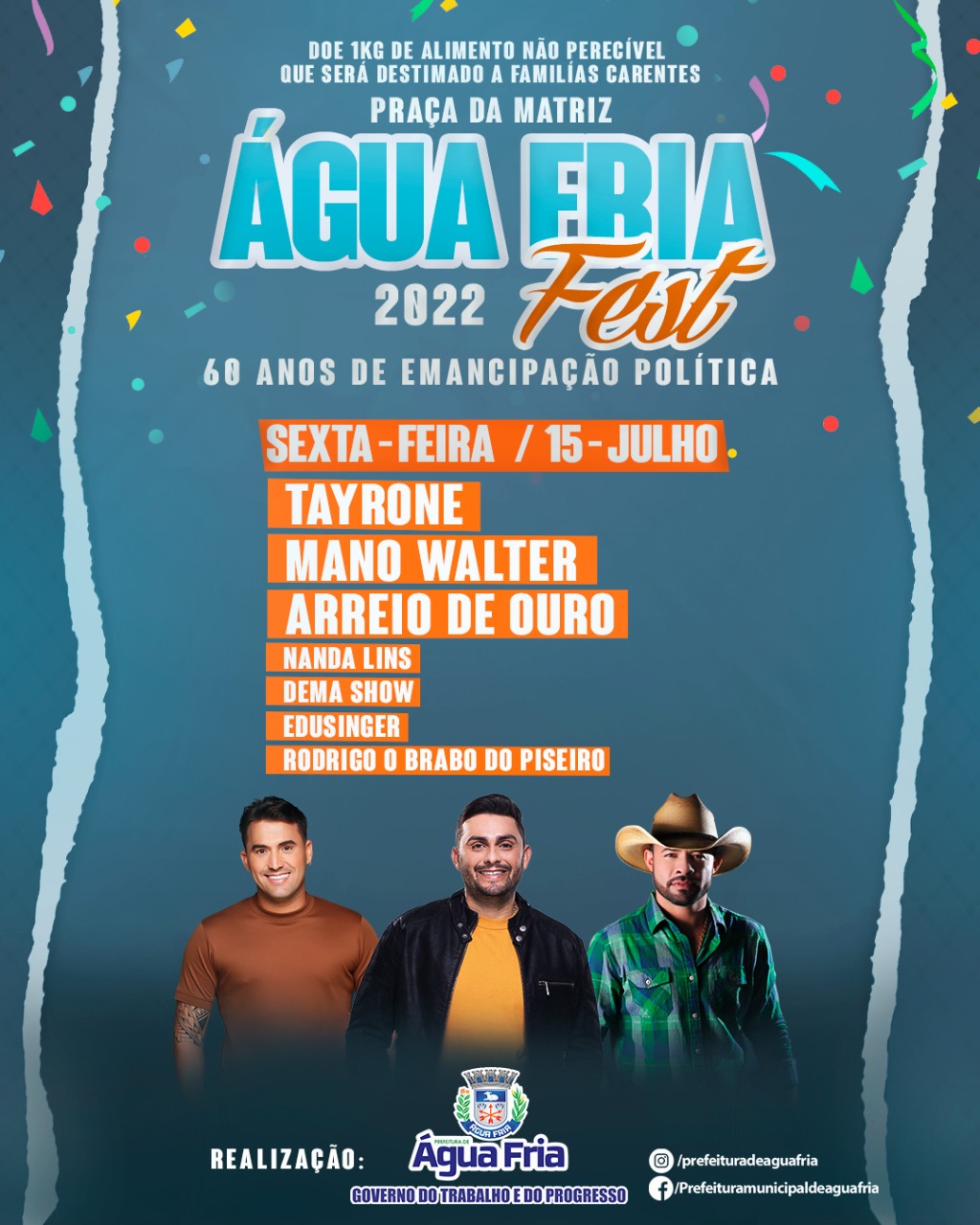 Água Fria Fest 2022 Portal Água Fria