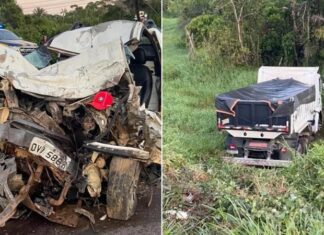 Batida entre carro e caçamba acaba com um morto no Sul da Bahia