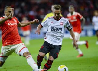 Brasileiro: com time titular, Flamengo encara vice-líder Internacional