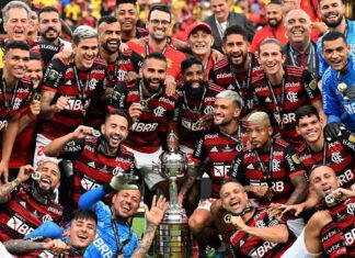 Flamengo domina seleção da Copa Libertadores