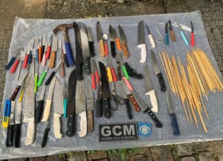 Fiscalização apreendeu mais de 3 mil objetos perigosos nos circuitos do Carnaval