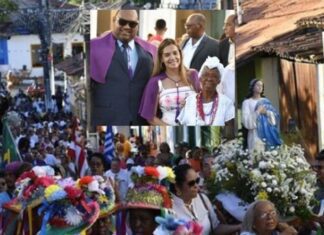 Encerramento dos festejos do Senhor dos Passos de Lençóis emociona gestora agradece e pede “que me ajude a semear a paz e a prosperidade”