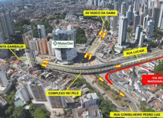 Tráfego de veículos será bloqueado na região das ruas Lucaia e Conselheiro Pedro Luiz a partir desta sexta-feira em Salvador