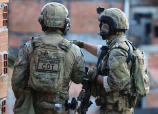 PC e PF desmontam acampamentos utilizados por traficantes em Valéria