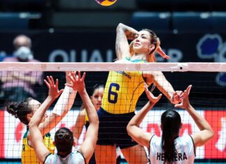 Brasil vence Argentina na estreia do pré-olímpico de vôlei feminino