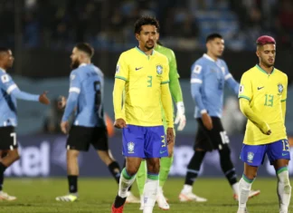 Eliminatórias: Brasil perde para Uruguai em noite para esquecer