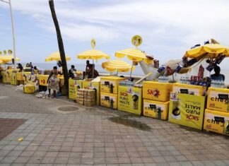 Semop inicia operação para retirar pichações nos circuitos do Carnaval