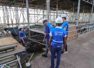 Estruturas dos camarotes para o Carnaval de Salvador são fiscalizadas pela Prefeitura