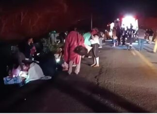 Acidente com ônibus deixa 29 feridos em Caetité