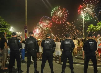Segurança no réveillon do Rio tem prisões por reconhecimento facial