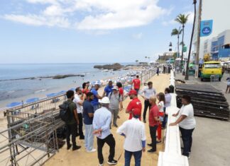 Ministério Público vistoria passarela dos ambulantes na Barra