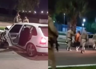 Homem é preso ao fugir com veículo roubado em Feira de Santana