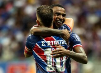 Bahia vence o Fortaleza e se mantém na cola do líder da Série A