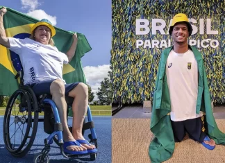 Beth Gomes e Gabrielzinho levarão bandeira do Brasil na Paralimpíada