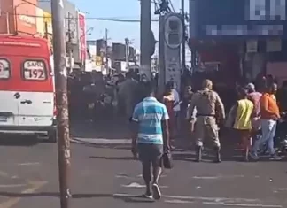 Duas pessoas são baleadas no centro de Feira de Santana; entre as vítimas uma feirante