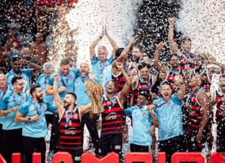 Fla derrota o Boca e vence Champions League das Américas pela 2ª vez Fla derrota o Boca e vence Champions League das Américas pela 2ª vez