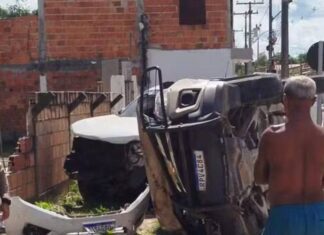 Viatura Da PM Capota Durante Perseguição E Deixa Policiais Feridos; Saiba Mais