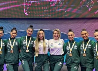 Ginástica Rítmica: Brasil fecha etapa da Copa do Mundo com três ouros Ginástica Rítmica: Brasil fecha etapa da Copa do Mundo com três ouros