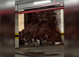 Parte Do Estacionamento Do Salvador Shopping Desaba Após Serviço Da BahiaGás