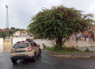 PM Reforça Patrulhamento Em Santo Amaro Após Cheia Do Rio Subaé