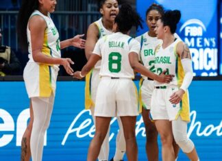 Brasil supera Canadá e vence a segunda na Americup feminina Brasil supera Canadá e vence a segunda na Americup feminina