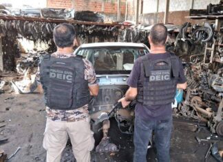 Operação Policial Flagra Desmanche De Veículo Roubado Em Galpão No Lobato