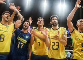 Embalado, Brasil faz 3 a 0 na invicta Eslovênia na Liga das Nações Embalado, Brasil faz 3 a 0 na invicta Eslovênia na Liga das Nações