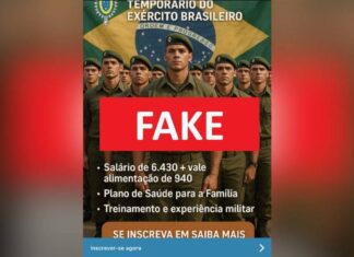 Exército Alerta Sobre Golpes Com Falsas Vagas E Inscrições Pagas Via PIX