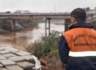 Chuvas mantêm Rio Grande do Sul em alerta vermelho para inundações