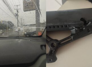 Viatura Da PM é Atingida Por Tiros No Bairro Duro, Em Salvador