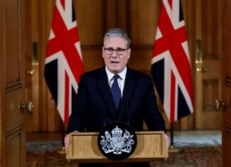 Reino Unido vai reconhecer Palestina se Israel rejeitar cessar-fogo Reino Unido vai reconhecer Palestina se Israel rejeitar cessar-fogo