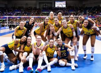 Brasil derrota Japão e mostra força na Liga das Nações de Vôlei Brasil derrota Japão e mostra força na Liga das Nações de Vôlei