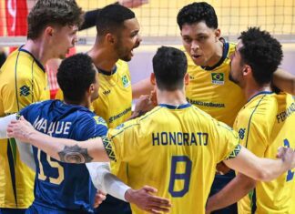 Brasil vira sobre anfitriã China e avança à semi da Liga das Nações Brasil vira sobre anfitriã China e avança à semi da Liga das Nações