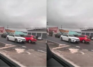 Motorista é Flagrado Dirigindo Na Contramão Na Estrada Do Coco, Em Lauro De Freitas