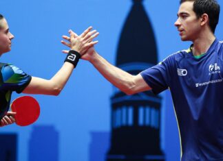 Tênis de mesa: Brasil sai na frente no Mundial por equipes em Londres Em Buenos Aires, Bruna Takahashi e Hugo Calderano conquistam 1º título